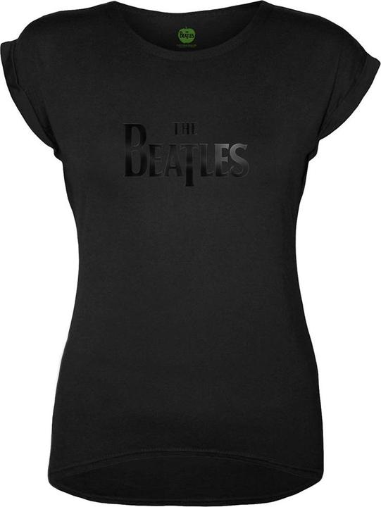 Produktbild The Beatles Drop T Logo (Black Letters) (Girlie) (L)