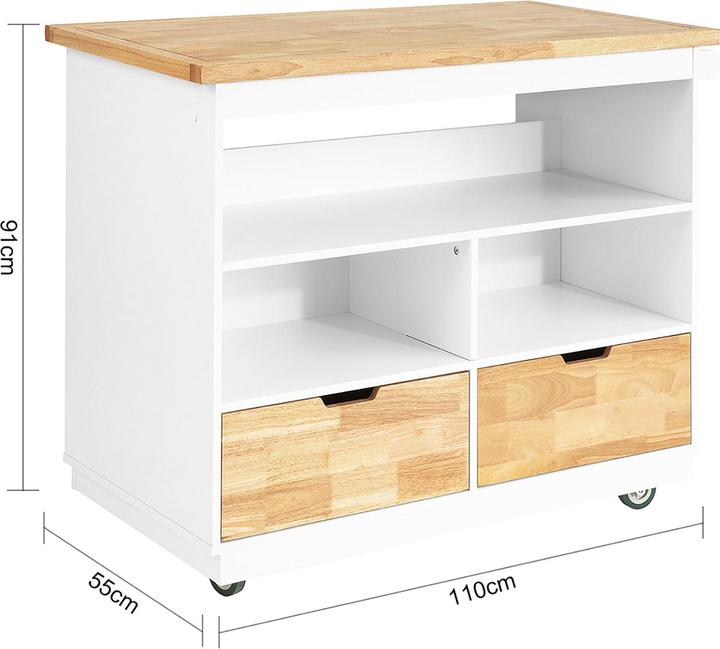 Immagine prodotto SoBuy Kücheninsel