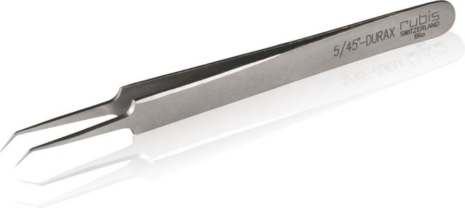 Rubis Pinzette, 11.5 cm, 5-DURAX-BIO-45°