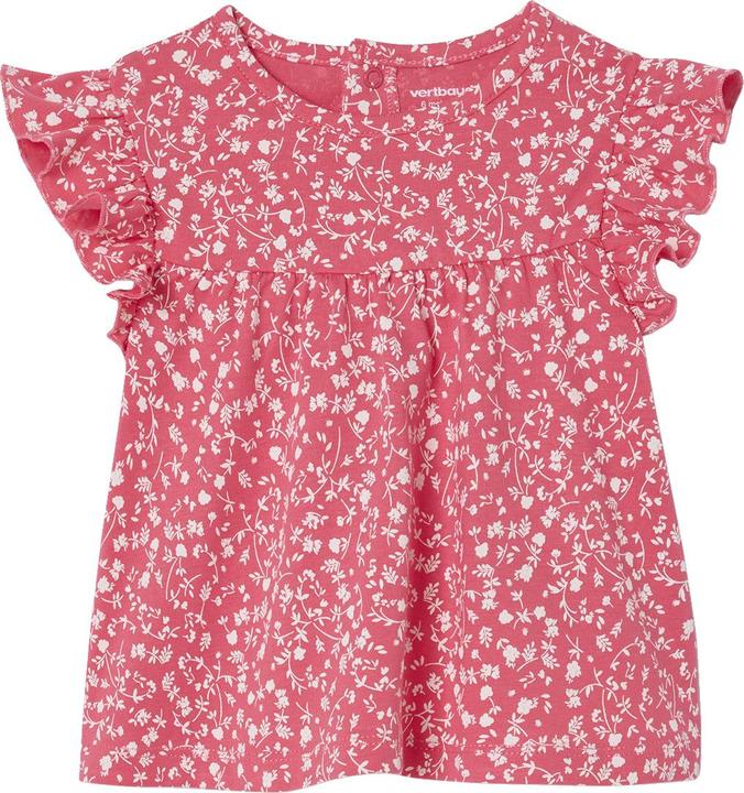 Vertbaudet Baby T-Shirt mit Volantärmeln