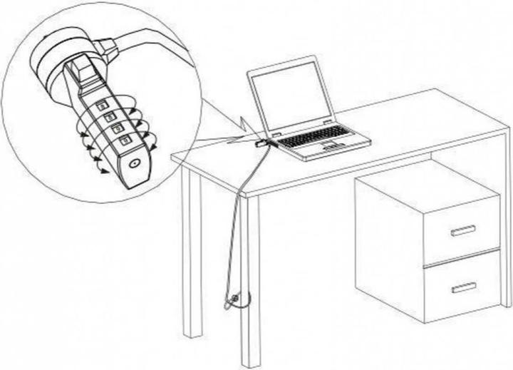 Produktbild Multibrackets M Security Cable