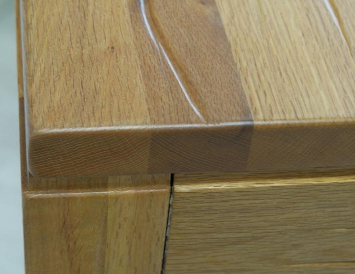 Image du produit zz_ArchivedByPCD_Mutoni wood Table de bistrot North Bay - Chêne sauvage rustique