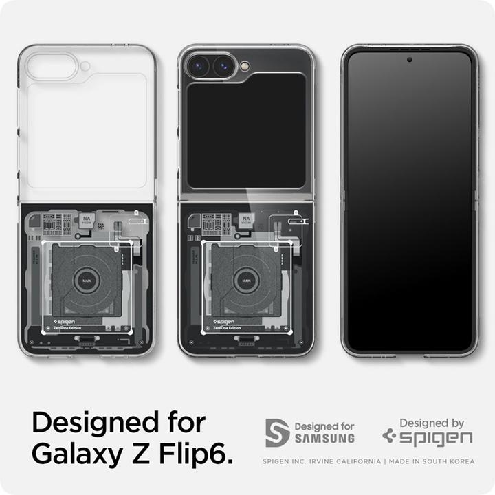 Actual product image Spigen Air Skin - zero one - Samsung Galaxy Z Flip6 (Samsung Galaxy Z Flip6)