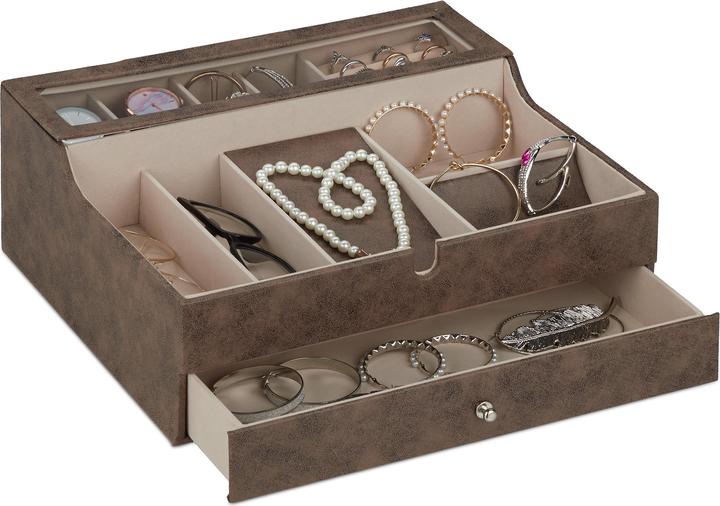 Actual product image Relaxdays jewellery organiser