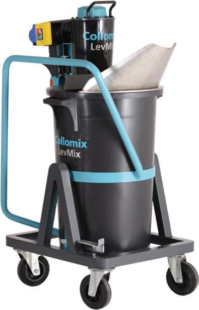 Productafbeelding Toya COLLOMIX stromingsmenger LevMix, 1,6 kW, 230 Volt, 410 omw/min, bruikbare hoeveelheid: 55 liter of