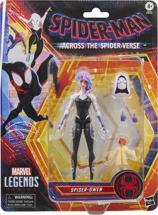 Produktbild Hasbro Spider-Man: Across the Spider-Verse Marvel Legends Actionfigur Spider-Gwen 15 cm