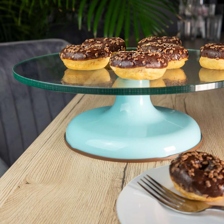 Actual product image Intirilife Swivelling cake stand with non-slip base