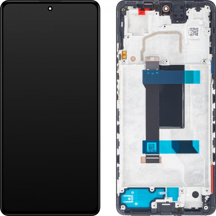 Produktbild Xiaomi Display + Rahmen Redmi Note 12 Pro 5G schwarz 5600010M1600 (Display, Redmi Note 12 Pro)