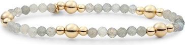 Sparkling Jewels Sparkling Labradorite Bead Bracelet