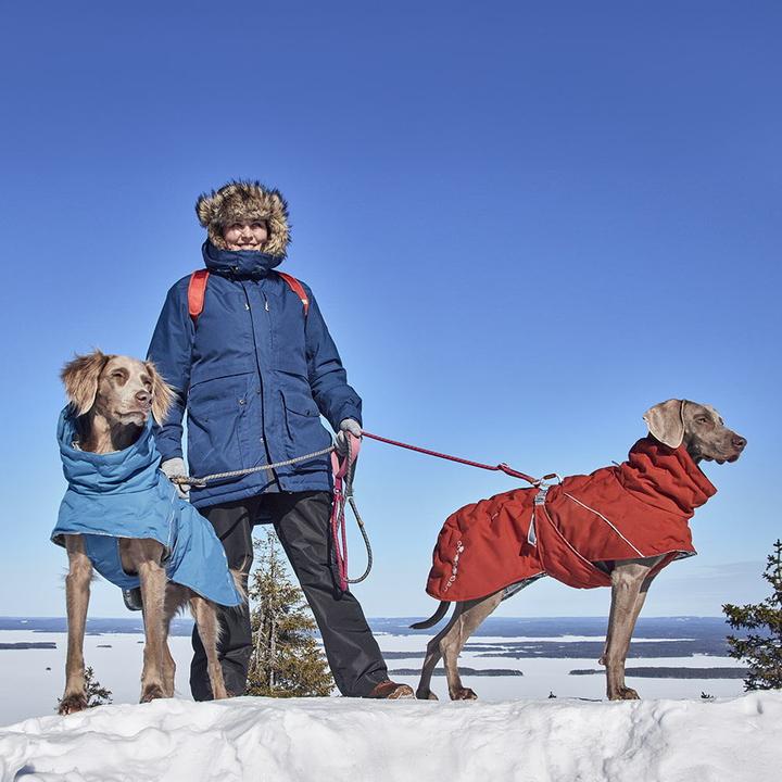 Actual product image Hurtta Extreme Warmer V3 Eco Blue, 55 cm (55, Dog coat)