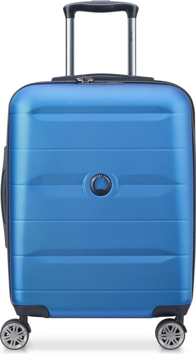 Delsey Comete Plus Slim Cabin Trolley Case - 55 cm - Blue (40 l, Handgepäck (bis 50l))