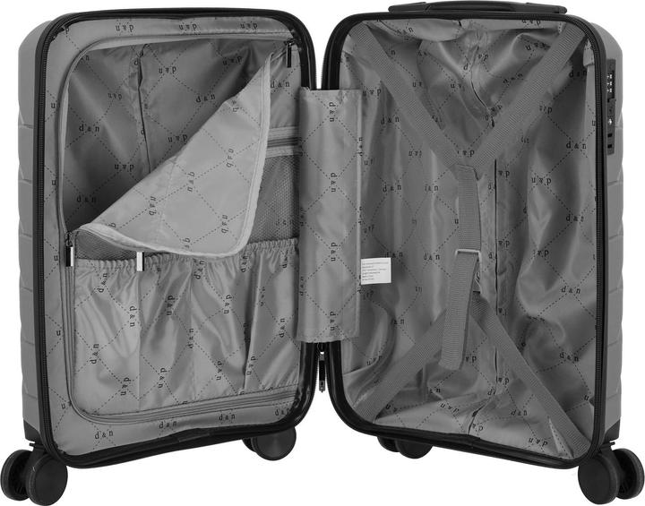 Actual product image D&N Travel Line 4100 4 wheels cabin trolley S 54 cm (33 l, Hand luggage (up to 50 litres))