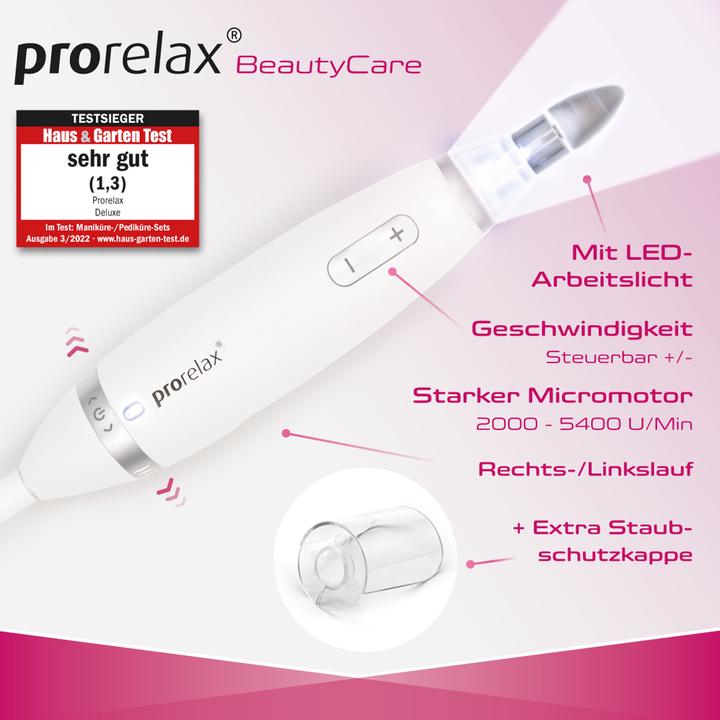 Actual product image Prorelax Manicure and pedicure set