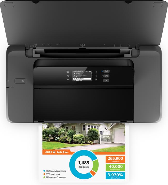 Actual product image HP OfficeJet 200 Mobile (Ink, Colour)