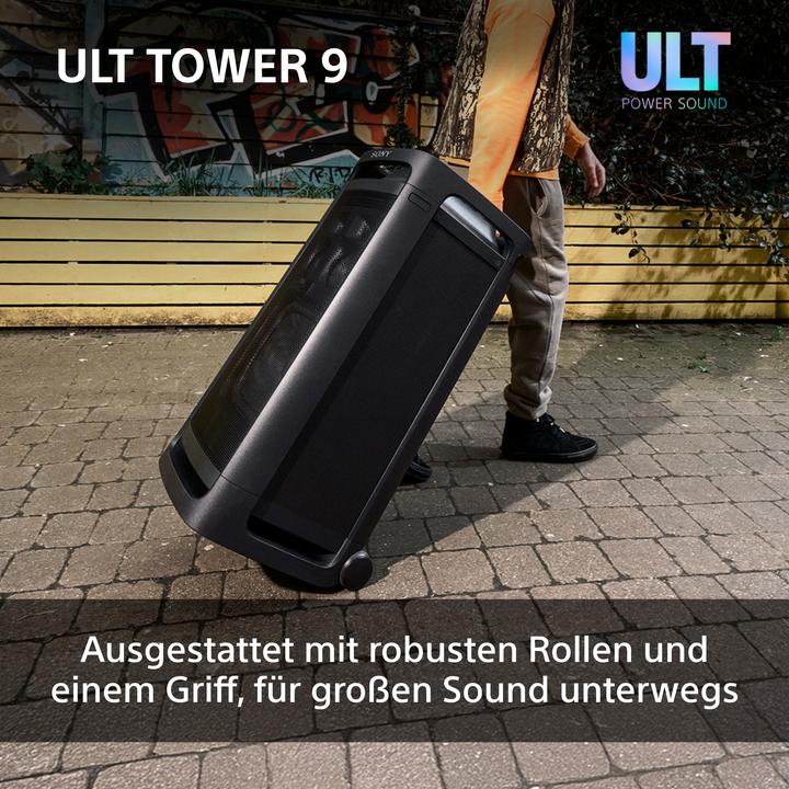 Actual product image Sony ULT Tower 9 (25 h, Electrical connection, Rechargeable battery operated)
