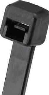 Panduit Cable Tie, 8.0 "L (203mm), Intermediate, Nylon, Natural, 100pc, Nylon, 20.3 cm (Plastic cable ties, 203 mm, 100 pcs.)