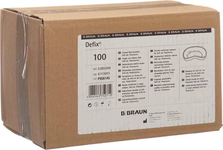 Produktbild B.Braun DEFIX Nierenschale 100 Stk