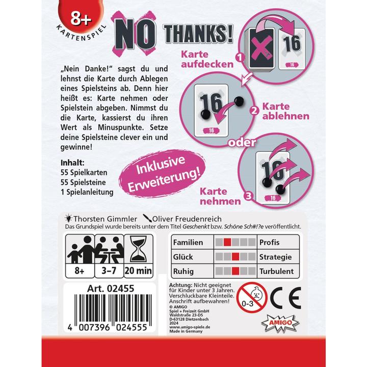 Actual product image Amigo No Thanks, d (German)