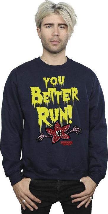 Produktbild Netflix Stranger Things You Better Run Sweatshirt (S)