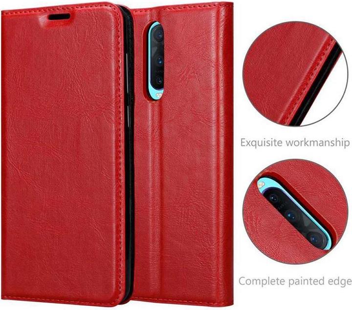 Actual product image Cadorabo Book Invisible Magnet Cover (Oppo R17 Pro)