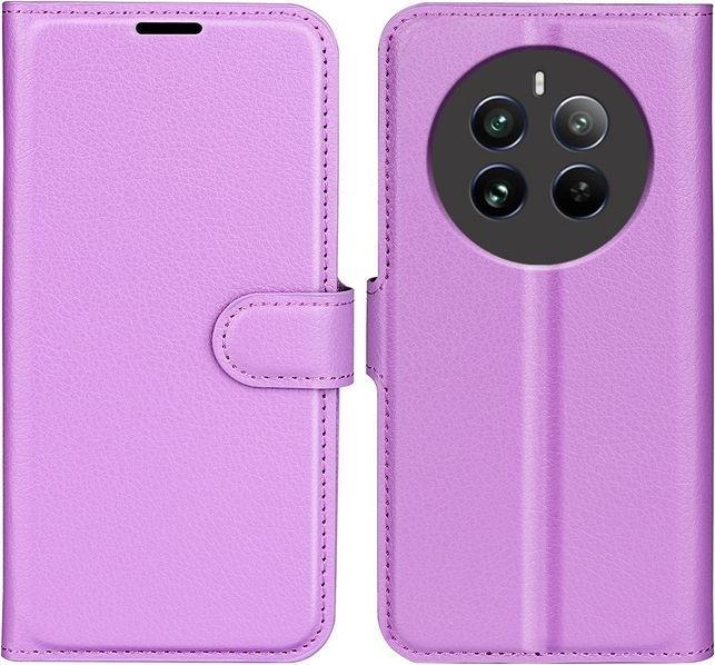 Actual product image MU Classic Litchi Leather Bookcover Series (Realme 12)
