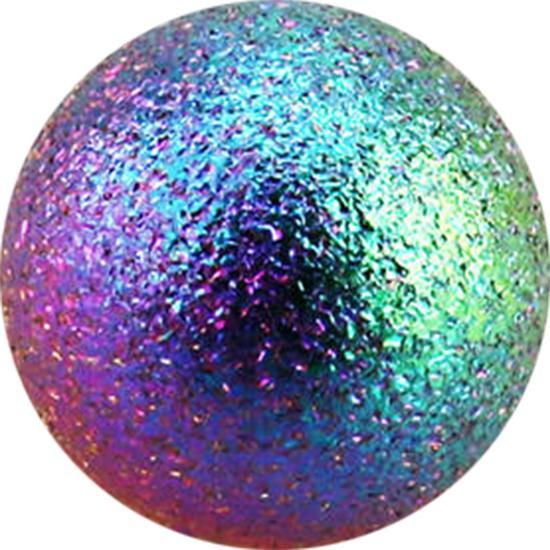 Produktbild Star Piercing Kugel farbig gesprenkelt (ohne Messing, Chirurgenstahl 316L)