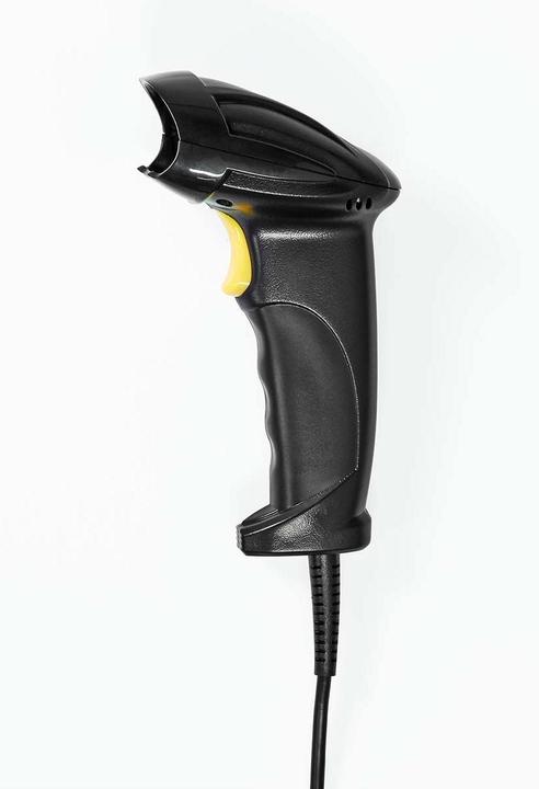 Image du produit Nedis Lecteur de codes à barres | Laser | Filaire | 1D Linéaire | Alimenté par USB | USB2.0 (Codes à barres 1D)