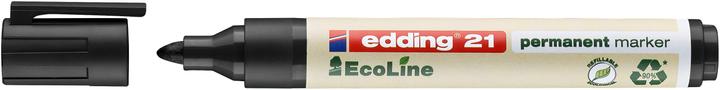 Edding Marqueur permanent 21 (Noir, 3 mm, 1 x)