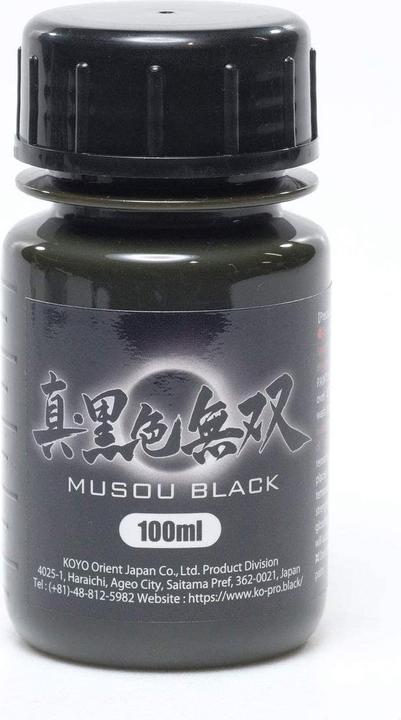 Image du produit Musou Black Le noir le plus faible du monde (Noir, 100 ml)