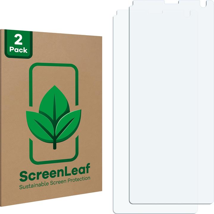 Immagine prodotto ScreenLeaf Pellicola protettiva sostenibile Pellicola protettiva dello schermo chiara trasparente (2 Pezzo/i, Sony Xperia XZ3)