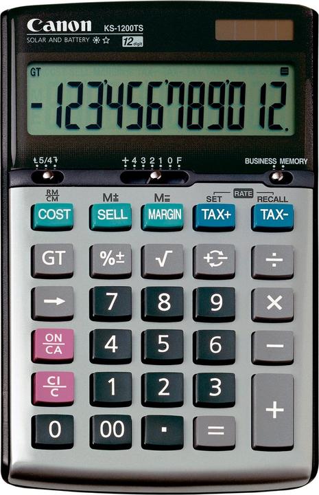 Image du produit Canon KS1200TS (Piles, Cellules solaires)