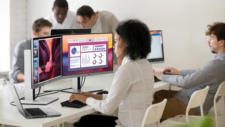 Produktbild HP Elite E223d (1920 x 1080 Pixel, 21.50")