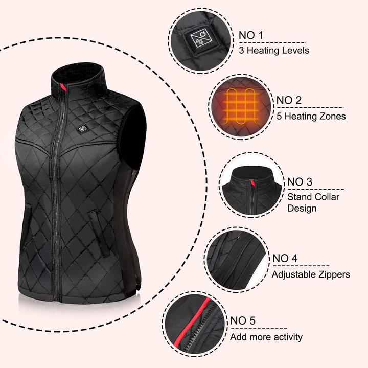 Actual product image Kintiwe Heatable waistcoat (M)