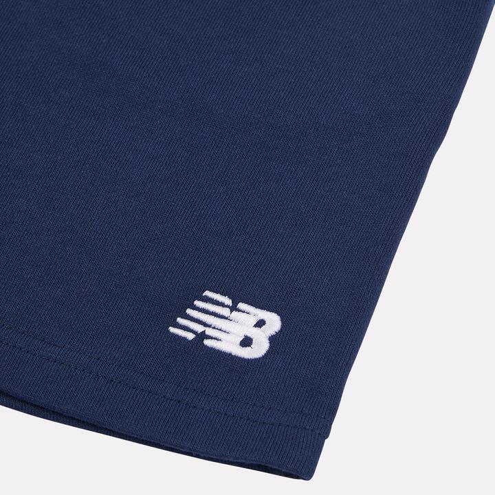 Actual product image New Balance B French Terry Small Logo Short (9, 10)