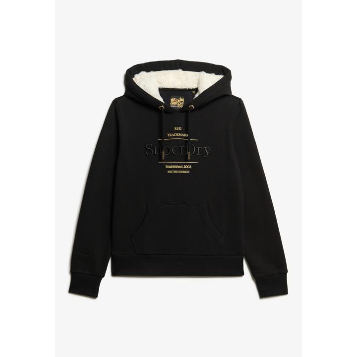 Actual product image Superdry 's hooded sweatshirt luxe metallic logo (XS)