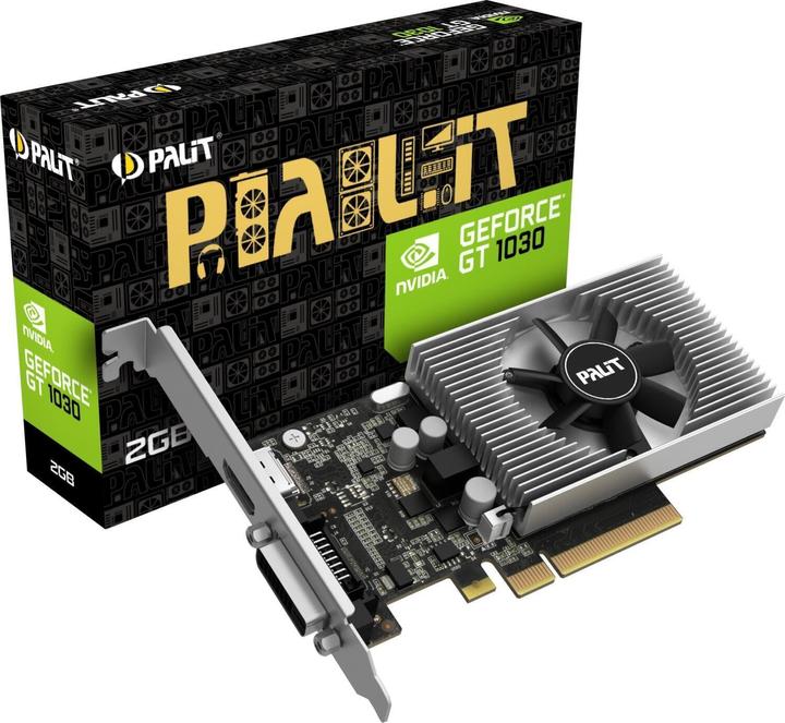 Image du produit Palit GeForce GTX 10 Series GT 1030 - Cartes graphiques (2 Go)