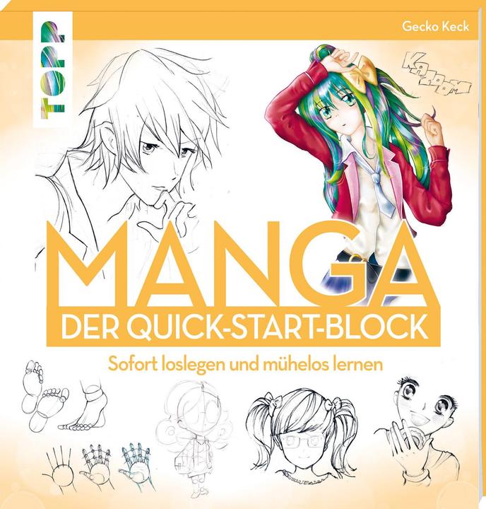 Manga. Der Quick-Start-Block (German, Gecko Keck, 2021)