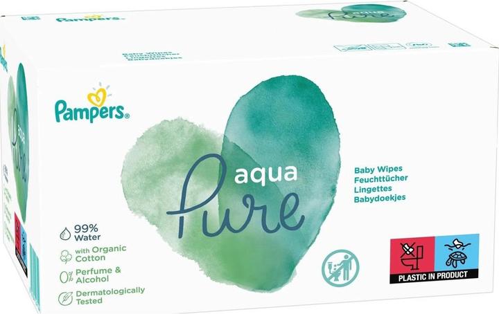 Actual product image Pampers Harmonie Aqua (720 Piece)