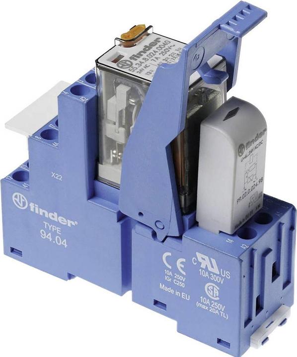 Image du produit Finder 58.34.8.230.0060 Module relais Tension nominale : 230 V/AC Courant de commutation (max.)