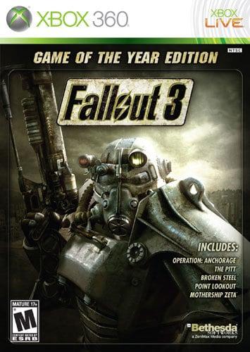 Actual product image Fallout 3 Game of the Year Edition (Xbox 360)