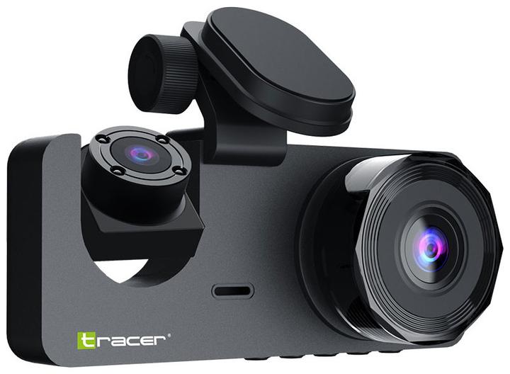 Tracer Halo 360 2xΚάμερα Ασφαλείας DVR Ανάλυση FullHD,SD,Μικρόφωνο,Αισθητήρας G,Οθόνη,Ιδανικό για ΤΑ (Eingebautes Display, Full HD)