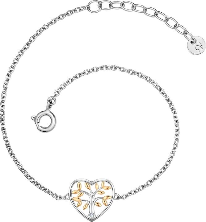 Glanzstücke München Glanzstuecke Silberarmband - 33944 (17 cm, Sterling Silber)