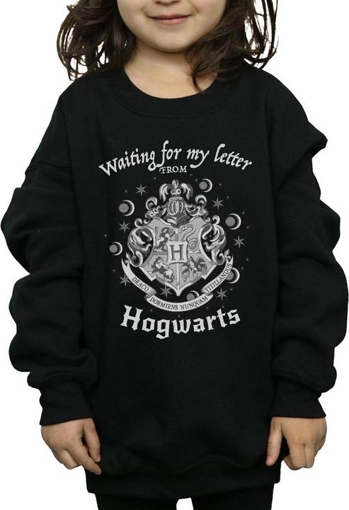 Actual product image Girls Hogwarts Waiting For My Letter Sweatshirt (140, 146)