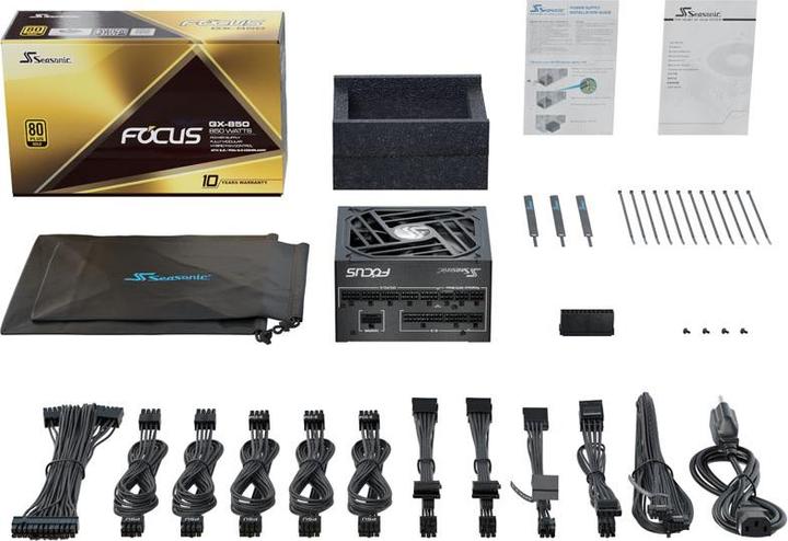 Actual product image Seasonic Focus GX ATX 3.0 (850 W)