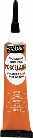 Produktbild Pebeo Porcelaine 150 Konturpaste (Kupfer, 20 ml)