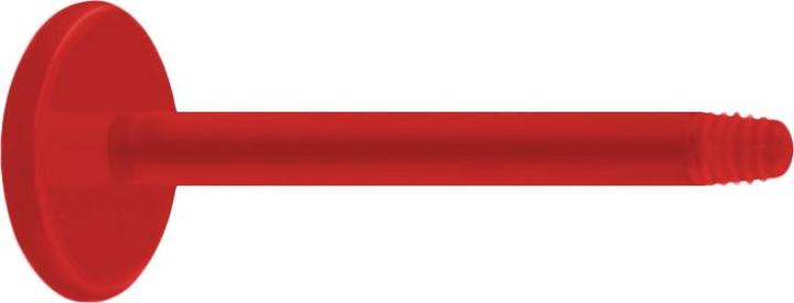 Immagine prodotto Star Piercing Asta micro labretica rossa (Acrilico, senza ottone)