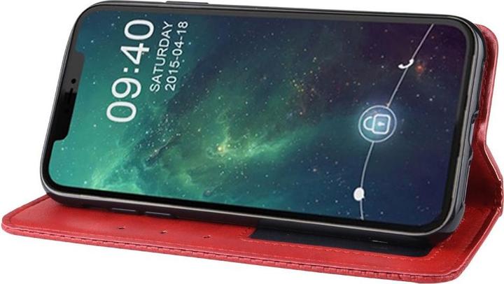 Immagine prodotto Cover-Discount iPhone 12 / 12 Pro - Stand Flip Case Cover rosso (Apple iPhone 12, Apple iPhone 12 Pro)
