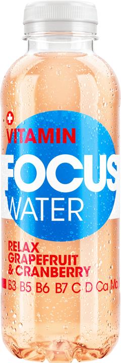 Image du produit Fluid Focus Focuswater Relax (Pamplemousse & Cranberry, 1 x)