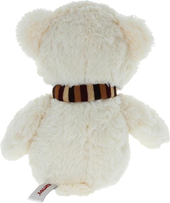 Produktbild Besttoy Plüsch-Bär mit Schal - weiss - ca. 30 cm (30 cm)