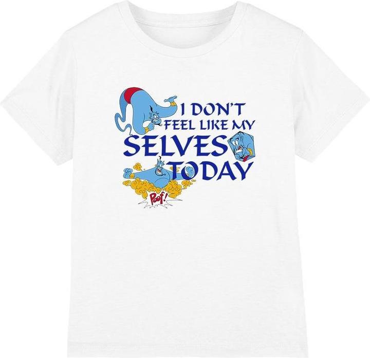 Immagine prodotto Aladdin I Don't Feel Like My Selves Today Maglietta Bambini (104)